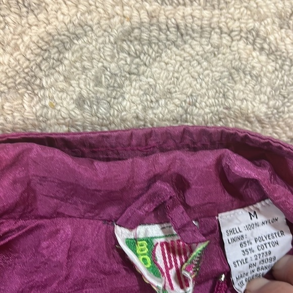 womans Vintage Windbreaker Size Medium - Picture 6 of 7